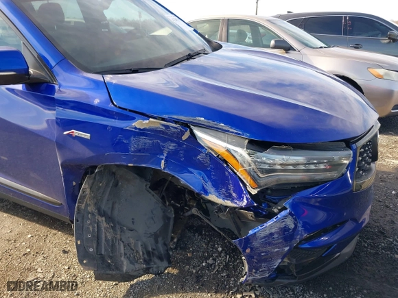 2019 Acura RDX w/A-Spec Pkg with VIN 5J8TC1H62KL015542, listed as a IAAI auction lot 41206765 with 101,945 mi miles. Bid and sale history available at carsss.com. Image 6.