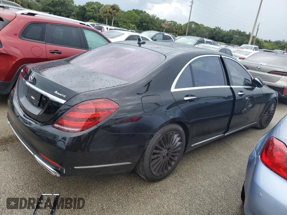 2020 Mercedes-Benz S S 560 with VIN WDDUG8GB8LA490596, listed as a Copart auction lot 73997774 with Not Provided miles and Non Repairable. Bid and sale history available at carsss.com. Image 3.