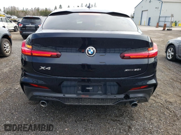 2021 BMW X4 xDrive30i with VIN 5UX2V1C07M9G61961, listed as a Copart auction lot 49663833 with 33,465 mi miles. Bid and sale history available at carsss.com. Image 6.