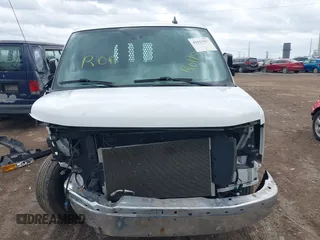 2021 Chevrolet Express Cargo Van with VIN 1GCWGAF77M1204620, listed as a IAAI auction lot 41933567 with 51,880 mi miles. Bid and sale history available at carsss.com. Image 12.