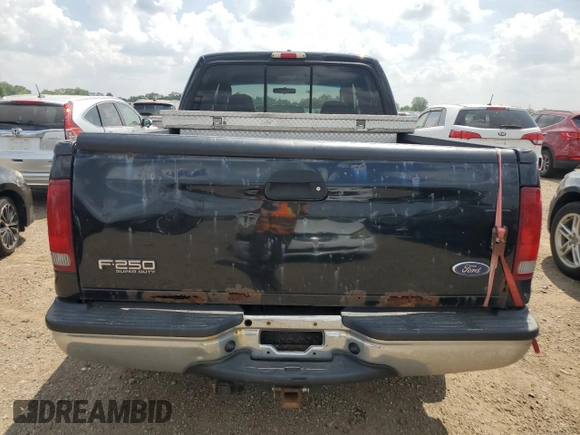 2003 Ford F-250 XL with VIN 1FTNW21S63ED41815, listed as a Copart auction lot 64840015 with 243,963 mi miles and Clean title. Bid and sale history available at DreamBid. Image 6.