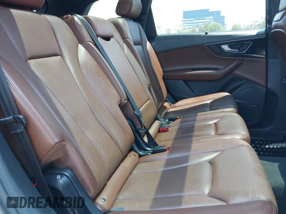 2017 Audi Q7 Premium Plus with VIN WA1LAAF79HD033100, listed as a IAAI auction lot 42614847 with 118,774 mi miles and . Bid and sale history available at DreamBid. Image 8.