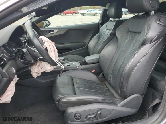 2019 Audi A5 Coupe Premium with VIN WAUSNAF57KA016466, listed as a Copart auction lot 51933635 with 43,601 mi miles and Clean Title. Bid and sale history available at carsss.com. Image 7.