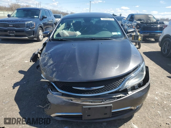 2016 Chrysler 200 Limited with VIN 1C3CCCAB3GN159828, listed as a Copart auction lot 53955315 with 165,238 mi miles and Salvage Title. Bid and sale history available at carsss.com. Image 5.