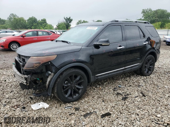 2012 Ford Explorer Limited z VIN 1FMHK8F80CGA14643, wystawiony jako Copart lot #61565835 z przebiegiem 156 014 mil mil oraz Szkoda całkowita • Salvage title. Historia ofert i sprzedaży dostępna na DreamBid. Obrazek 1.