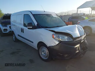 2017 Ram ProMaster City Cargo Tradesman with VIN ZFBERFABXH6F14256, listed as a IAAI auction lot 41828998 with 145,345 mi miles and . Bid and sale history available at carsss.com. Image 1.
