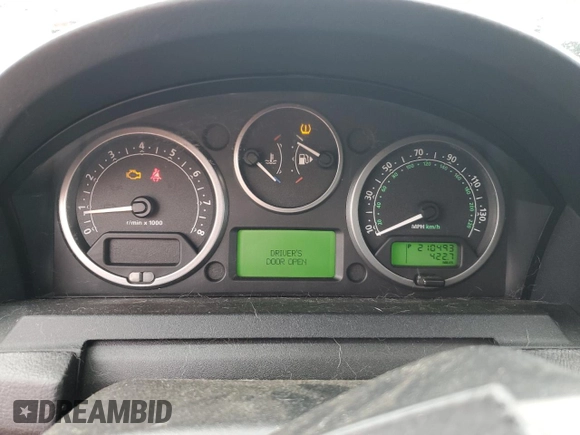 2006 Land Rover LR3 HSE with VIN SALAG25436A390756, listed as a Copart auction lot 56380045 with 210,493 mi miles and Salvage title. Bid and sale history available at DreamBid. Image 9.