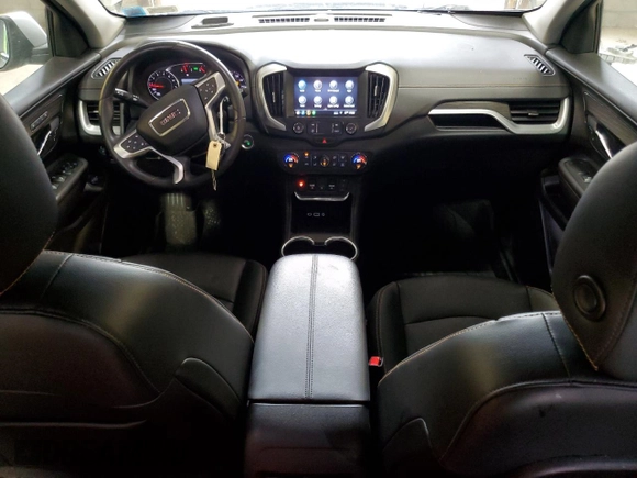 2021 GMC Terrain SLT z VIN 3GKALVEV9ML382927, wystawiony jako Copart lot #61859485 z przebiegiem 42 836 mil mil oraz Szkoda całkowita • Salvage title. Historia ofert i sprzedaży dostępna na DreamBid. Obrazek 8.