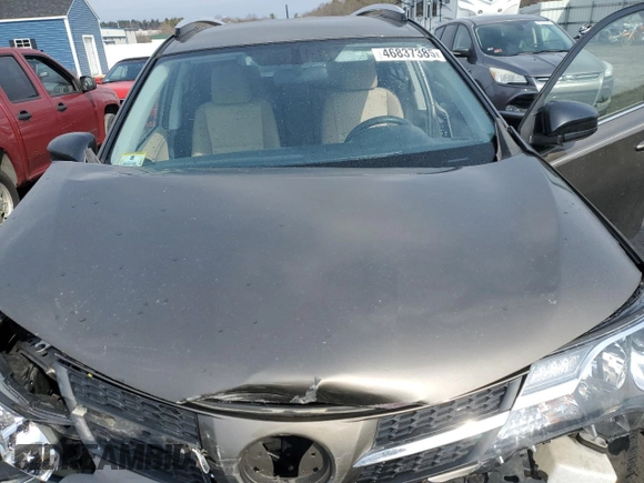 2013 Toyota RAV4 LE с VIN JTMBFREV4DD014935, выставлен на аукционе Copart как лот 46837385 с пробегом 78 920 миль миль и Чистый • Clean title. История ставок и продаж доступна на DreamBid. Изображение 12.