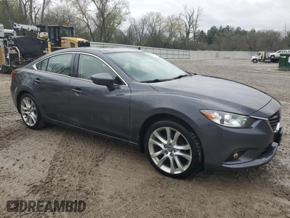 2015 Mazda 6 i Touring with VIN JM1GJ1V58F1200777, listed as a Copart auction lot 55514305 with 207,272 mi miles and Clean Title. Bid and sale history available at DreamBid. Image 4.