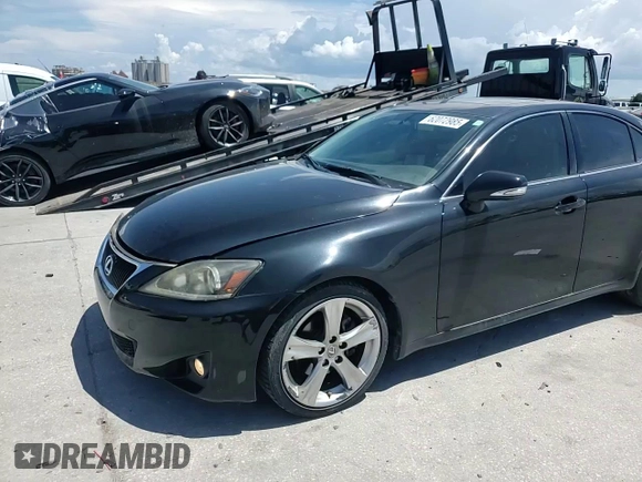 2013 Lexus IS 250 with VIN JTHBF5C2XD5192018, listed as a Copart auction lot 62072985 with 142,209 mi miles and Salvage title. Bid and sale history available at DreamBid. Image 13.