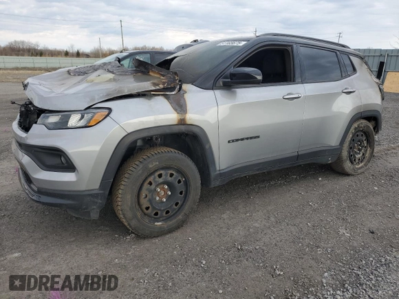 2023 Jeep Compass Latitude Lux with VIN 3C4NJDFN9PT511863, listed as a Copart auction lot 51165675 with Not provided miles and Non repairable. Bid and sale history available at DreamBid. Image 1.