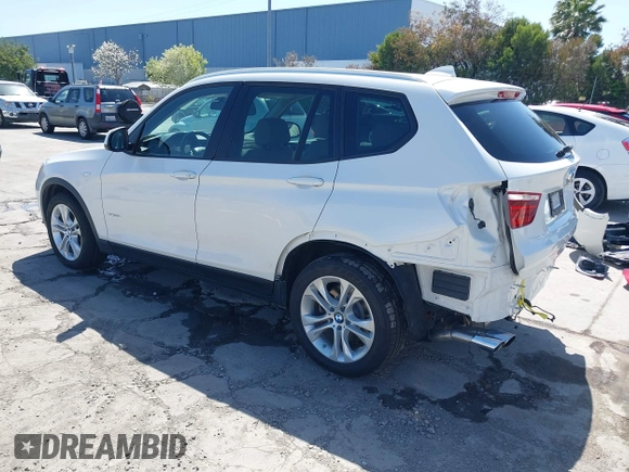 2017 BMW X3 xDrive35i with VIN 5UXWX7C56H0S18430, listed as a IAAI auction lot 41966132 with 79,420 mi miles and . Bid and sale history available at DreamBid. Image 3.