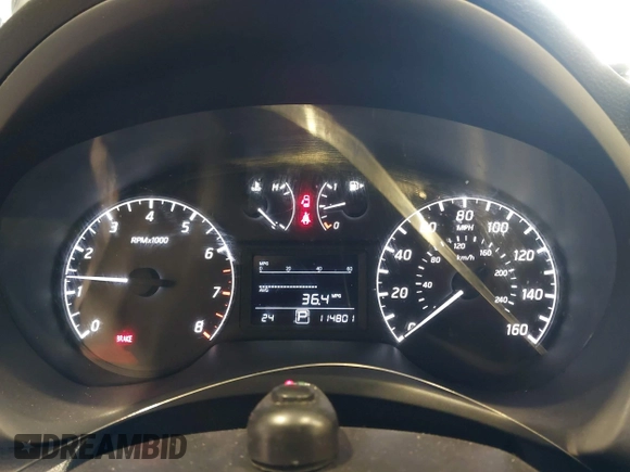 2017 Nissan Sentra S with VIN 3N1AB7AP6HY378699, listed as a IAAI auction lot 41414287 with 114,801 mi miles and . Bid and sale history available at DreamBid. Image 7.