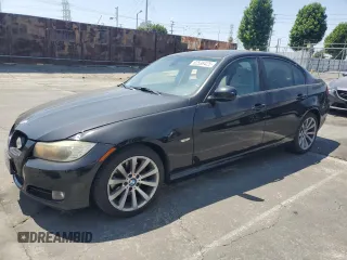 2011 BMW 3 Series 328i with VIN WBAPH5C52BA446396, listed as a Copart auction lot 62538425 with 129,847 mi miles and Salvage title. Bid and sale history available at DreamBid. Image 1.