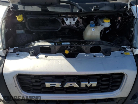 2019 Ram ProMaster Cargo with VIN 3C6TRVCG7KE518164, listed as a Copart auction lot 80070154 with 275,069 mi miles and Clean Title. Bid and sale history available at DreamBid. Image 12.