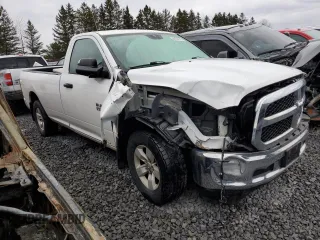 2017 Ram 1500 Tradesman with VIN 3C6JR6DGXHG504641, listed as a Copart auction lot 44434515 with 159,894 mi miles and Salvage title. Bid and sale history available at DreamBid. Image 4.