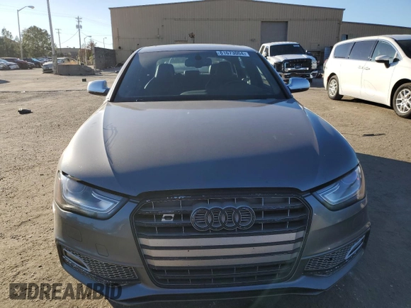 2014 Audi S4 Premium Plus with VIN WAUDGAFL2EA104282, listed as a Copart auction lot 81673004 with 164,964 mi miles and Salvage Title. Bid and sale history available at carsss.com. Image 5.