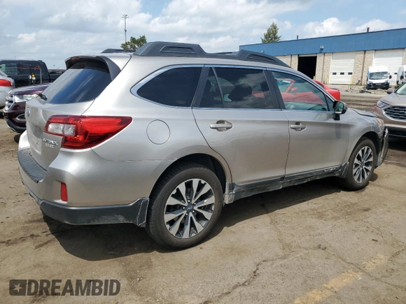 2015 Subaru Outback Limited with VIN 4S4BSAJC7F3205528, listed as a Copart auction lot 55590995 with 173,061 mi miles and Clean Title. Bid and sale history available at DreamBid. Image 3.