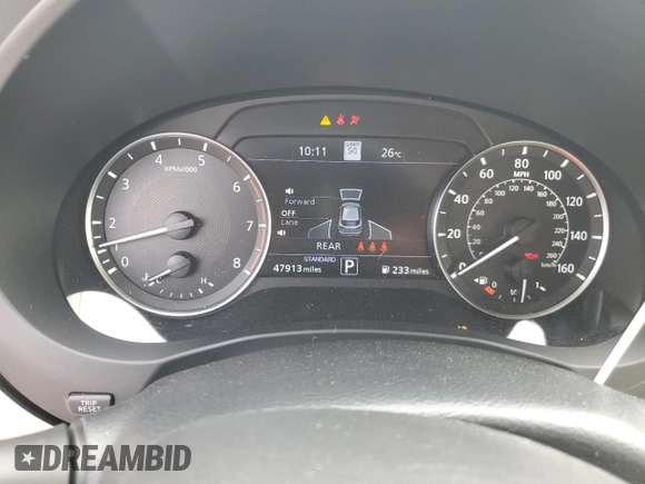 2021 Infiniti QX50 Essential with VIN 3PCAJ5CBXMF105793, listed as a Copart auction lot 79343664 with 47,913 mi miles and Salvage title. Bid and sale history available at DreamBid. Image 9.