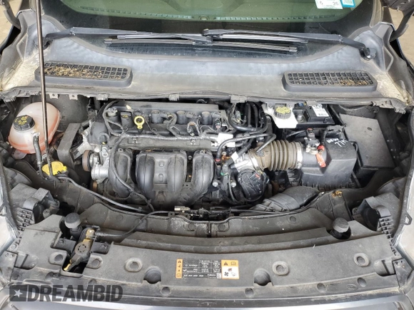 2017 Ford Escape S with VIN 1FMCU0F72HUA11331, listed as a Copart auction lot 60461685 with 114,939 mi miles and Salvage title. Bid and sale history available at DreamBid. Image 12.