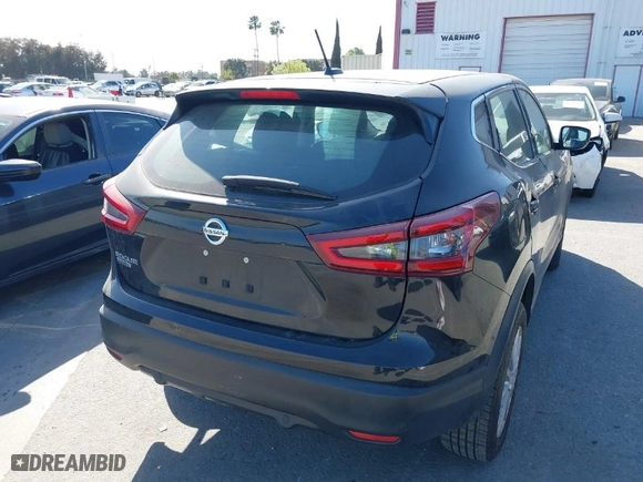 2022 Nissan Rogue Sport S with VIN JN1BJ1AV0NW345140, listed as a IAAI auction lot 41674553 with 53,293 mi miles. Bid and sale history available at carsss.com. Image 4.