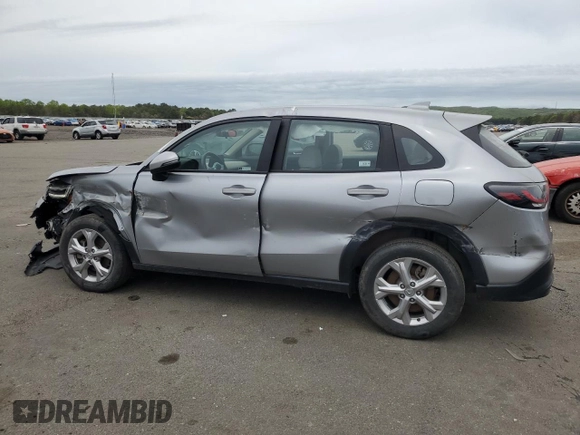 2023 Honda HR-V LX with VIN 3CZRZ2H34PM742443, listed as a Copart auction lot 56149665 with 18,379 mi miles and Salvage title. Bid and sale history available at DreamBid. Image 2.