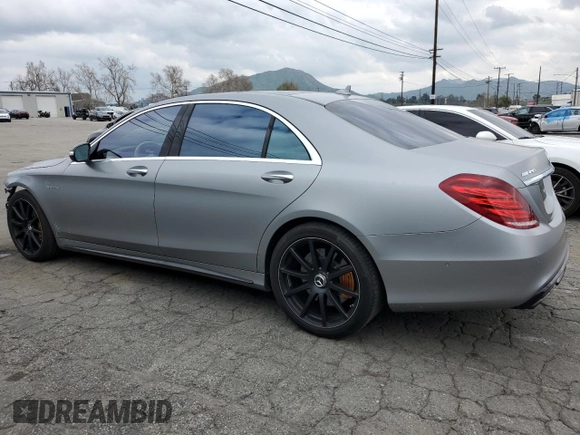 2017 Mercedes-Benz S 63 AMG z VIN WDDUG7JB0HA323319, wystawiony jako Copart lot #44551064 z przebiegiem 36 809 mil mil oraz . Historia ofert i sprzedaży dostępna na DreamBid. Obrazek 2.