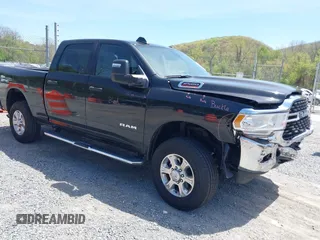 2024 Ram 2500 Big Horn with VIN 3C6UR5DJ6RG373776, listed as a IAAI auction lot 42104673 with 6,744 mi miles. Bid and sale history available at carsss.com. Image 1.