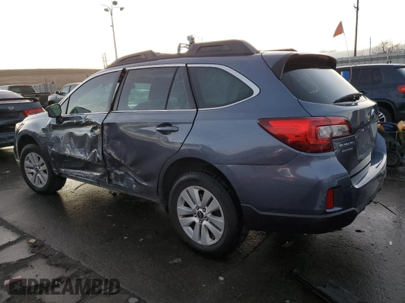 2017 Subaru Outback with VIN 4S4BSAAC9H3417611, listed as a Copart auction lot 43661535 with 120,348 mi miles and Salvage title. Bid and sale history available at DreamBid. Image 2.