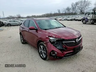 2022 Buick Encore GX Select with VIN KL4MMESL0NB128061, listed as a Copart auction lot 87652585 with 5,456 mi miles and Non repairable. Bid and sale history available at DreamBid. Image 14.
