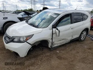 2012 Honda CR-V EX-L z VIN 5J6RM4H7XCL033265, wystawiony jako Copart lot #58824415 z przebiegiem 151 650 mil mil oraz Szkoda całkowita • Salvage title. Historia ofert i sprzedaży dostępna na DreamBid. Obrazek 1.