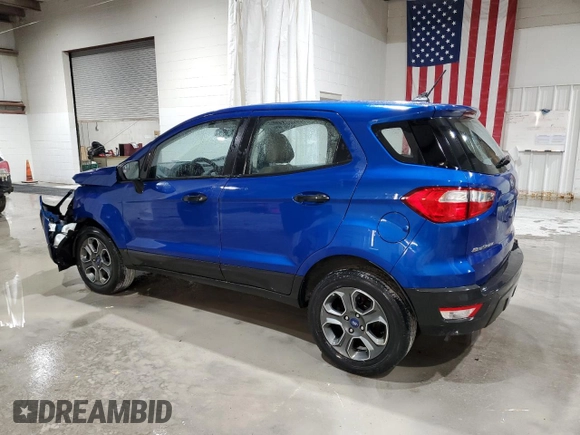 2020 Ford EcoSport S with VIN MAJ3S2FE1LC348968, listed as a Copart auction lot 54856325 with 47,112 mi miles and Salvage Title. Bid and sale history available at DreamBid. Image 2.