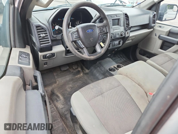 2017 Ford F-150 XL with VIN 1FTEX1EP4HFB61943, listed as a Copart auction lot 64372805 with 335,193 mi miles and Clean title. Bid and sale history available at DreamBid. Image 8.