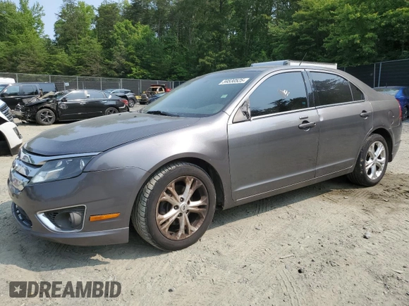 2012 Ford Fusion SE with VIN 3FAHP0HA0CR421559, listed as a Copart auction lot 59530525 with 228,126 mi miles and Clean title. Bid and sale history available at DreamBid. Image 1.