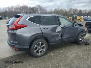 2018 Honda CR-V EX with VIN 7FARW2H57JE105434, listed as a Copart auction lot 52340845 with Not Provided miles and Salvage Title. Bid and sale history available at DreamBid. Image 3.