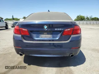 2013 BMW 5 Series 535i with VIN WBAFR7C56DC827227, listed as a Copart auction lot 50571785 with 104,128 mi miles and Clean Title. Bid and sale history available at DreamBid. Image 6.