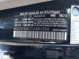 2013 Mercedes-Benz C 300 Sport with VIN WDDGF8AB7DA881054, listed as a IAAI auction lot 42138569 with 116,484 mi miles and . Bid and sale history available at carsss.com. Image 9.