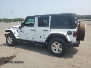 2020 Jeep Wrangler Unlimited Rubicon z VIN 1C4HJXFG8LW244882, wystawiony jako Copart lot #59293225 z przebiegiem 36 061 mil mil oraz Szkoda całkowita • Salvage title. Historia ofert i sprzedaży dostępna na DreamBid. Obrazek 2.