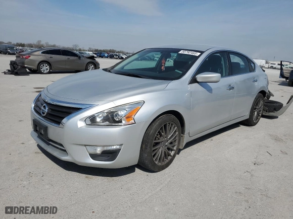 2015 Nissan Altima 2.5 S with VIN 1N4AL3AP6FC216702, listed as a Copart auction lot 50792465 with 202,815 mi miles and Salvage Title. Bid and sale history available at carsss.com. Image 1.