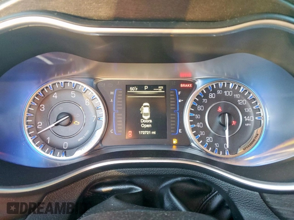 2016 Chrysler 200 Limited with VIN 1C3CCCAB4GN171325, listed as a Copart auction lot 46360645 with 172,721 mi miles and Salvage Title. Bid and sale history available at carsss.com. Image 9.