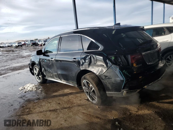 2018 Acura MDX Advance with VIN 5J8YD4H8XJL014076, listed as a Copart auction lot 80128814 with 42,482 mi miles and Clean Title. Bid and sale history available at carsss.com. Image 2.