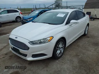 2013 Ford Fusion SE with VIN 3FA6P0HR8DR233533, listed as a IAAI auction lot 41903181 with 166,240 mi miles. Bid and sale history available at carsss.com. Image 2.
