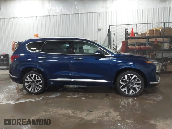 2022 Hyundai Santa Fe Calligraphy with VIN 5NMS54AL4NH440644, listed as a IAAI auction lot 41491812 with 29,671 mi miles. Bid and sale history available at carsss.com. Image 13.