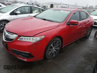 2017 Acura TLX with VIN 19UUB1F33HA009981, listed as a Copart auction lot 48927265 with 172,711 mi miles and Salvage Title. Bid and sale history available at carsss.com. Image 1.