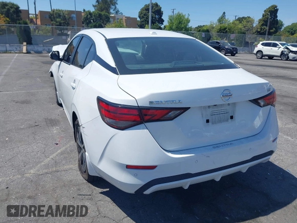 2022 Nissan Sentra SV with VIN 3N1AB8CV0NY248964, listed as a IAAI auction lot 42063919 with 44,135 mi miles and . Bid and sale history available at DreamBid. Image 3.