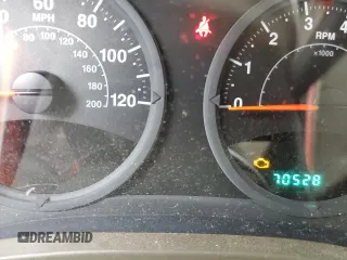 2008 Jeep Compass Sport with VIN 1J8FT47W48D501120, listed as a Copart auction lot 43440675 with 70,528 mi miles and Salvage Title. Bid and sale history available at carsss.com. Image 9.