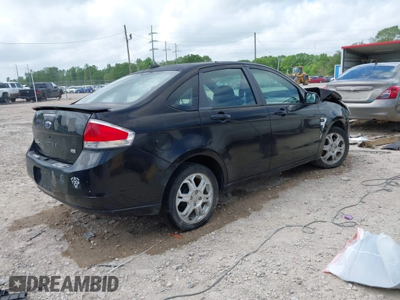 2008 Ford Focus SE with VIN 1FAHP35N18W227328, listed as a IAAI auction lot 41964750 with 196,196 mi miles. Bid and sale history available at carsss.com. Image 4.