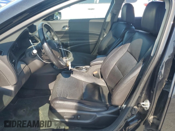 2016 Acura ILX Premium with VIN 19UDE2F74GA013889, listed as a Copart auction lot 59130225 with 185,235 mi miles and Salvage title. Bid and sale history available at DreamBid. Image 7.