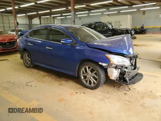 2015 Nissan Sentra S with VIN 3N1AB7AP2FY348161, listed as a Copart auction lot 48483665 with Not Provided miles and Salvage Title. Bid and sale history available at carsss.com. Image 4.